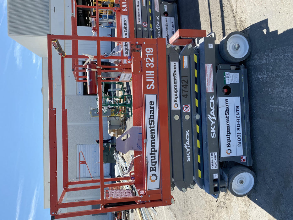 2019 Skyjack SJIII-3219 Standard Options, Trojan Batteries