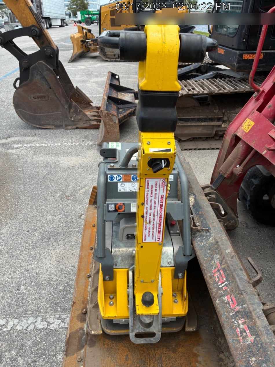 2024 Wacker Neuson DPU5545Heh Vibration Plate DPU 5545Heh US, Diesel,