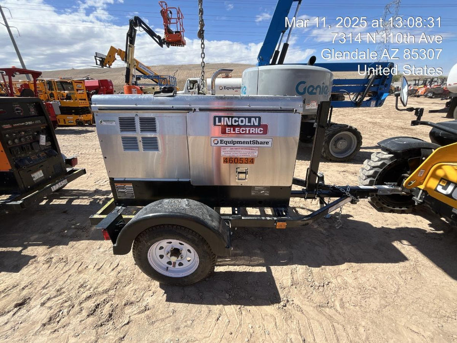 2024 Lincoln Electric LE400 Kubota V1505, Trlr, Cable Rack, Light Kit, ES Decals, T3