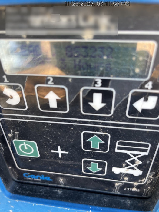 2018 Genie GS-3232 Genie GS3232 Lift w/Folding Rails and Swing Gate