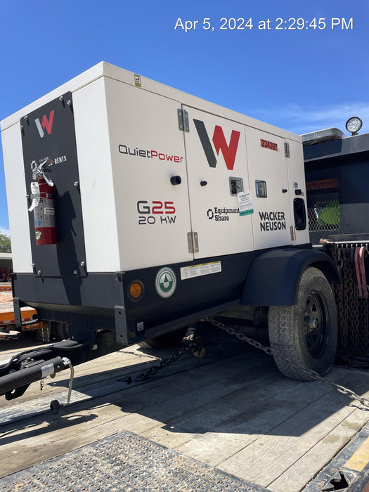 2022 WACKER NEUSON G25