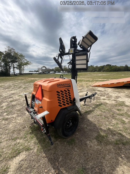 2024 Generac MLT6SKDS-STD4 ELEC WINCH Diesel, Electric Winch Mast, Powerzone Controller, (4) 320W LED Lights, 4kW Generator, 39.9 Gal Fuel Tank, 2" Ball, T3