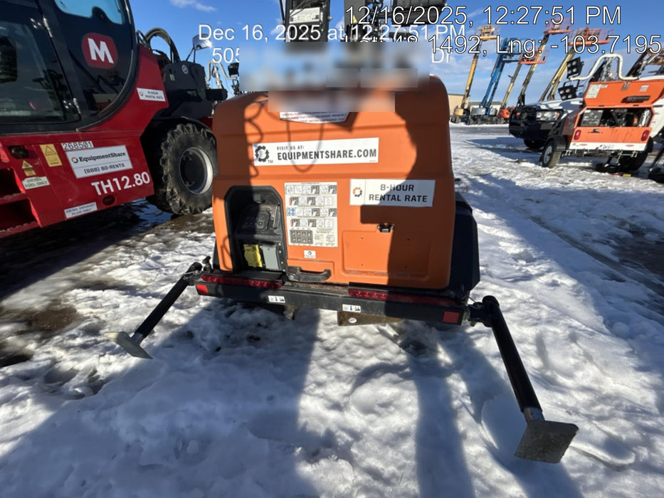 2023 Generac MLT2 Diesel, Flex Switch 120V Input, Powerzone Controller, (4) 320W LED Lights, 4kW Generator, 39.9 Gal Fuel Tank, 2" Ball, T3