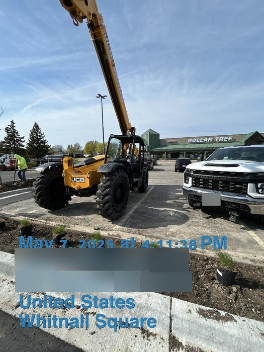 2020 JCB 509-42 Canopy, Solid Tires, Work Lights, Beacon, Aux Hydraulics, Back up Alarm, Lifting Eye, ES Decals