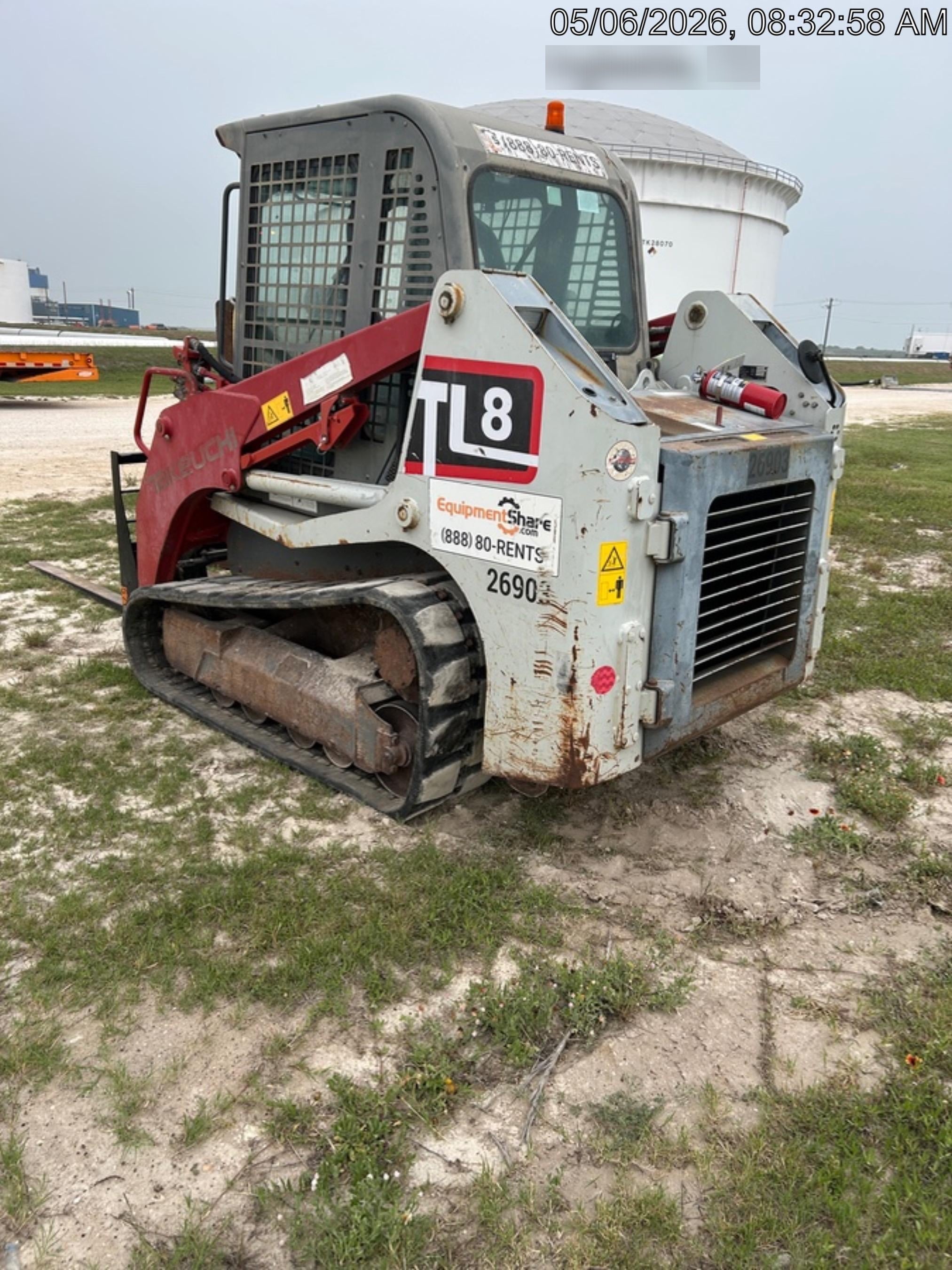 2019 TAKEUCHI TL8