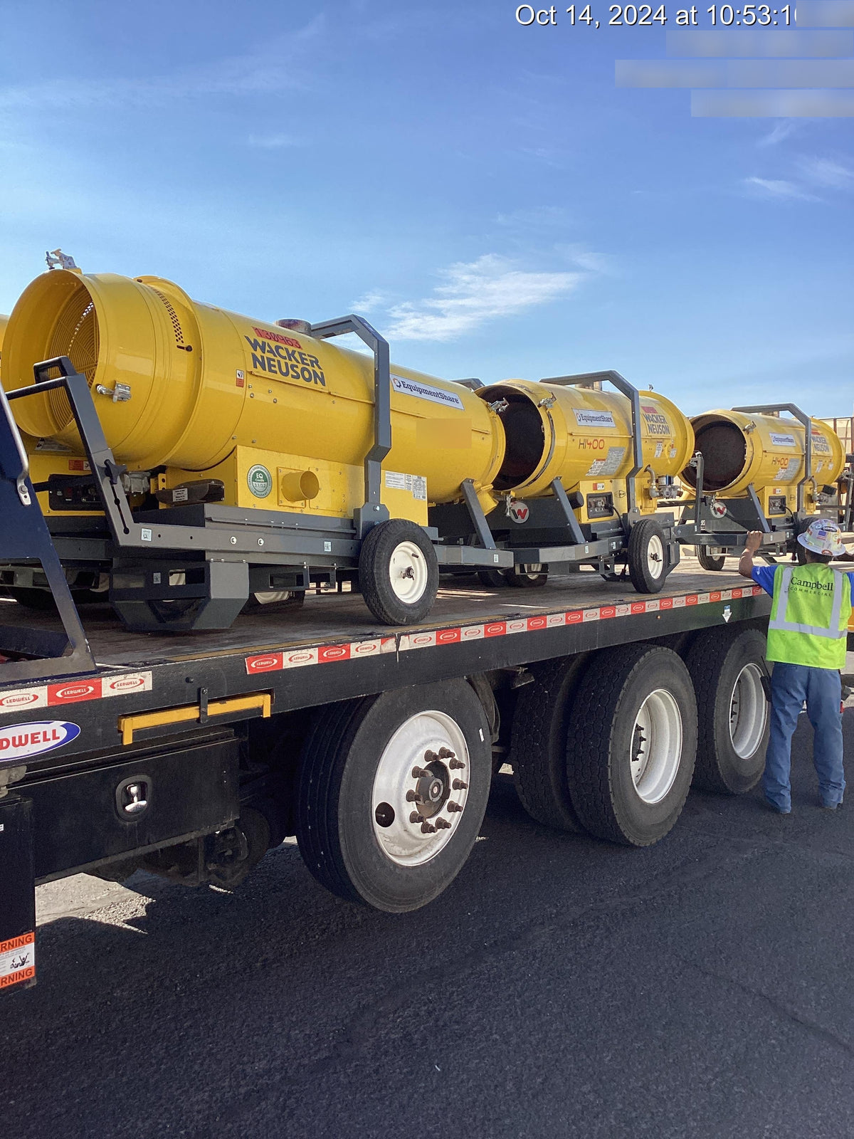 2021 WACKER NEUSON HI400G