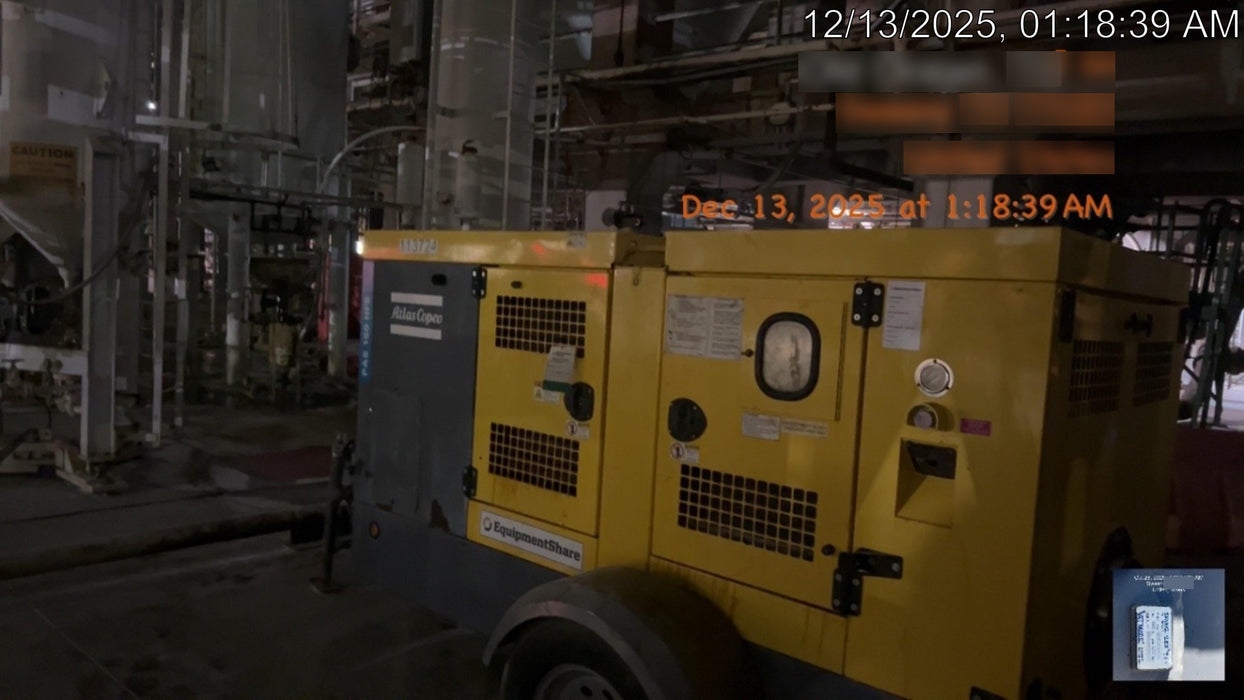 2020 ATLAS COPCO PAS 150 HF CS Enclosed