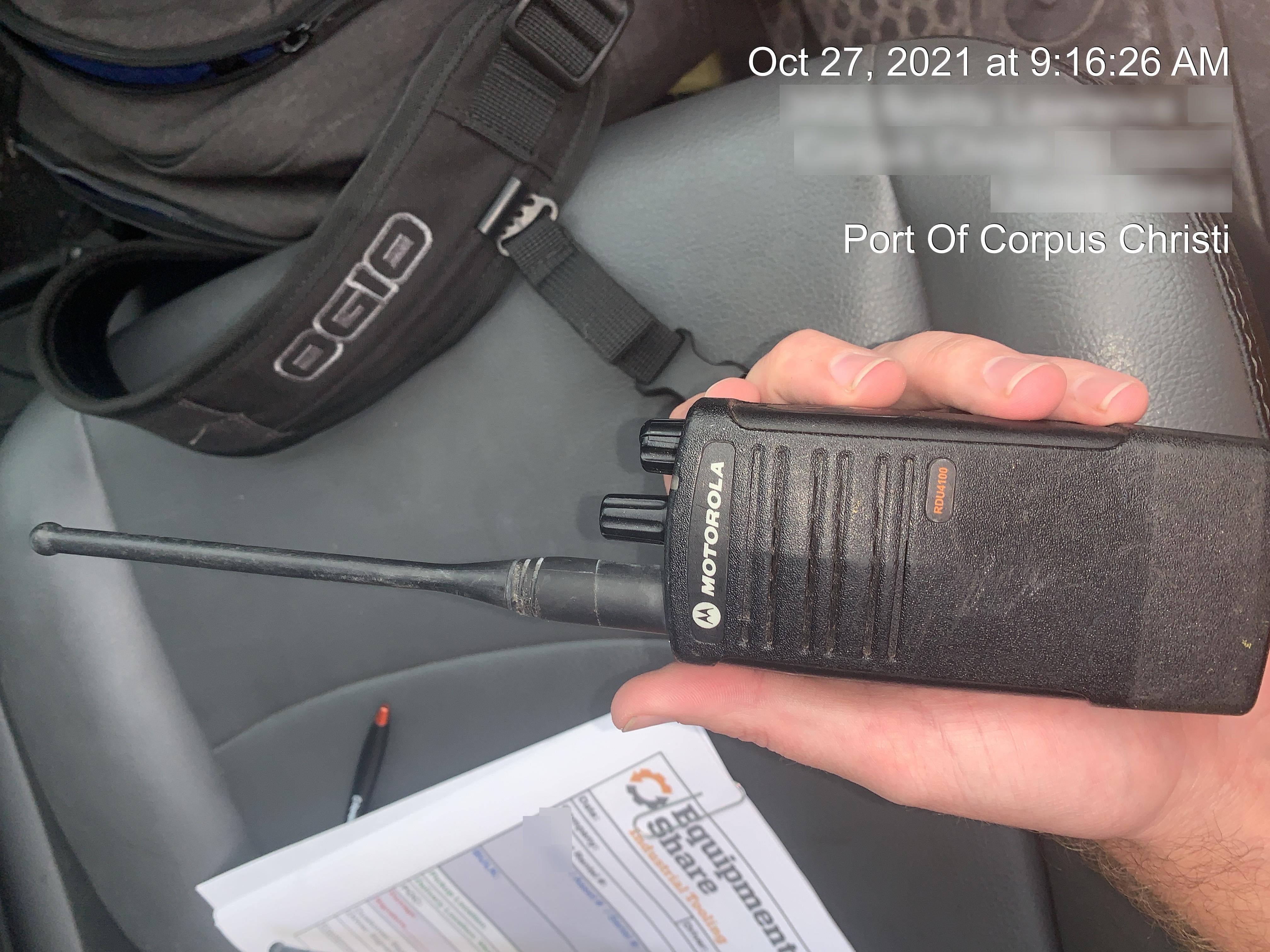 2020 MOTOROLA RDU4100