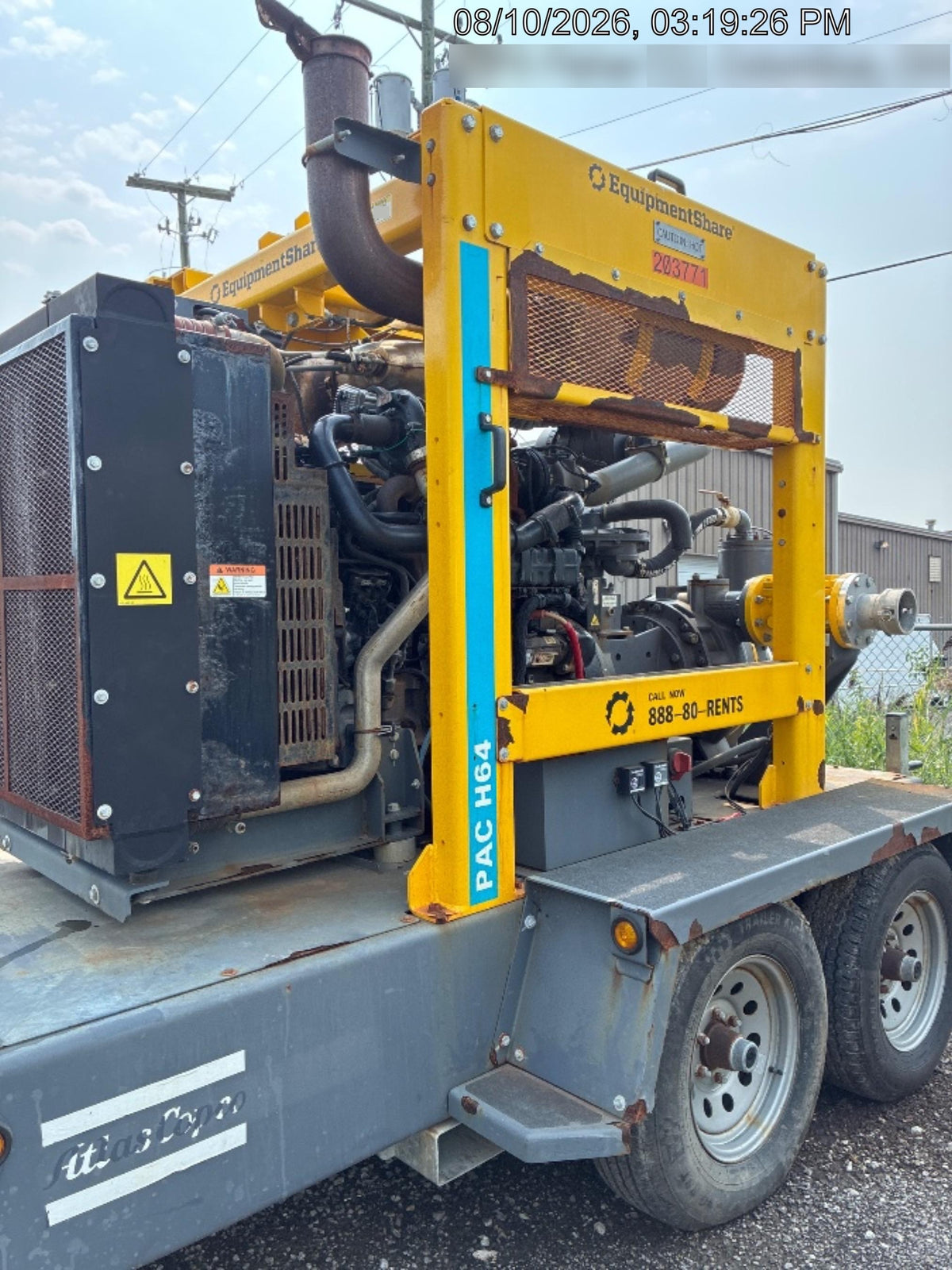 2022 ATLAS COPCO PAC H64 JD