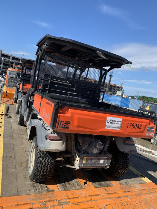 2021 Kubota RTV-X1140W-H Plastic Canopy, Windshield Acrylic Clear, LED Strobe Light, Wire Harness Kit, Back up Alarm