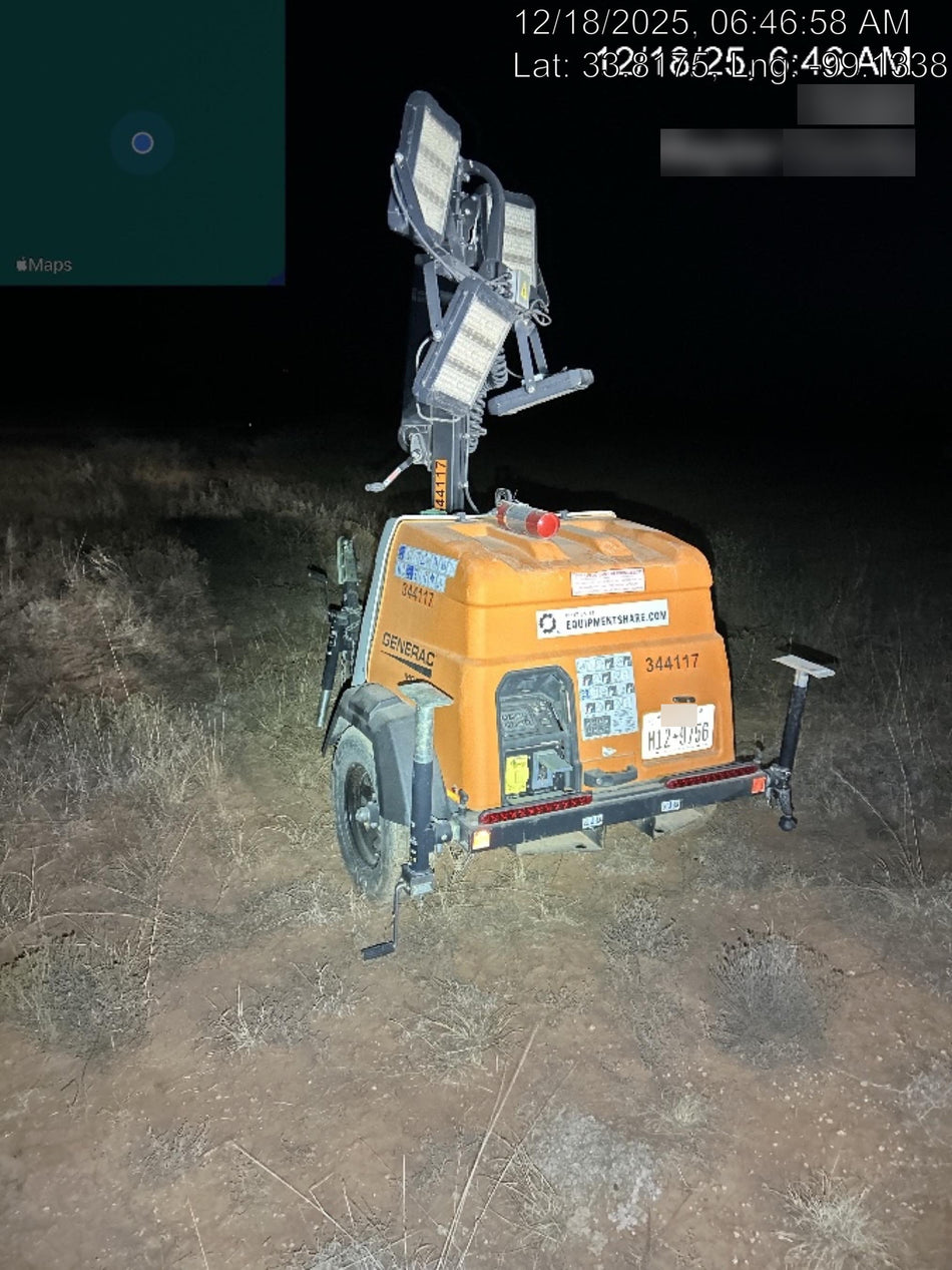 2023 Generac MLT2 Diesel, Flex Switch 120V Input, Powerzone Controller, (4) 320W LED Lights, 4kW Generator, 39.9 Gal Fuel Tank, 2" Ball, T3