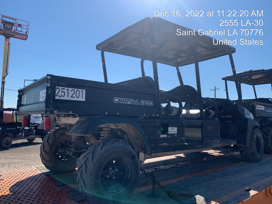 2023 Club Car CA1700D Canopy, Diesel, 4 Passenger