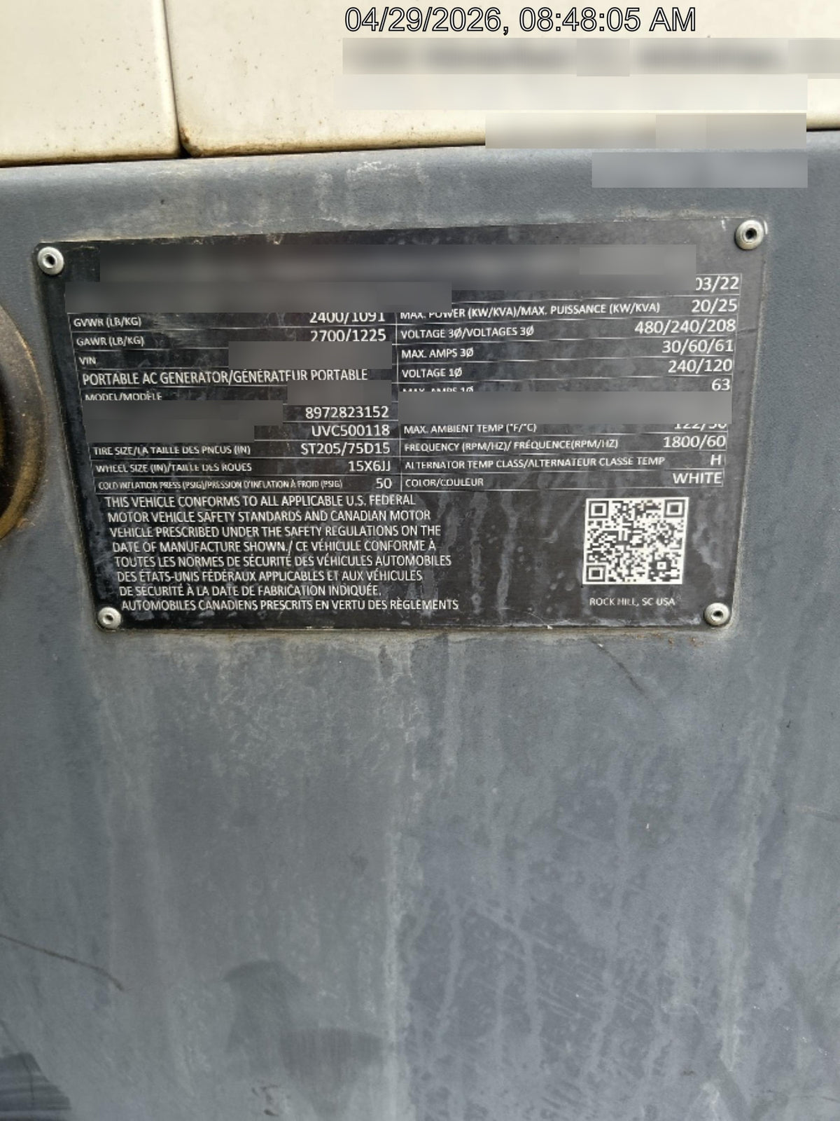 2022 ATLAS COPCO QAS25 CWK