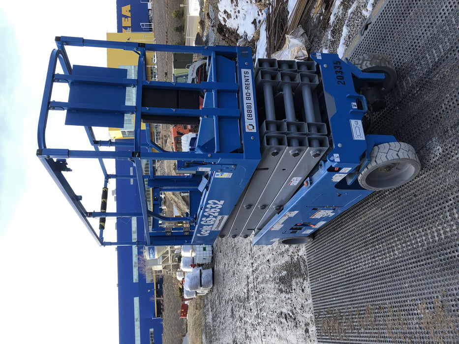 2018 Genie GS-2632 Genie GS-2632 w/Fixed Rail, Chain Entry