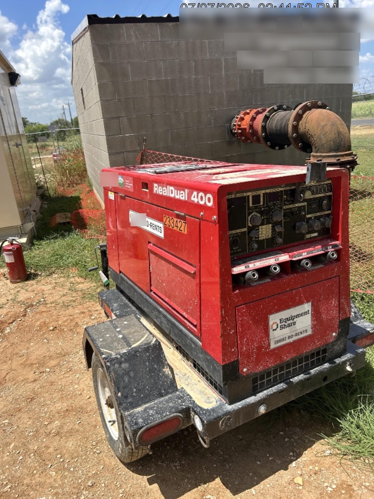 2022 Shindaiwa DGW400MDL Kubota D902 Engine, 23 HP, Dual Op Welder, Wire, Arc, Droop Stick, Tig, and CC Stick Functionality, Simulphase, 3 Phase and 1 Phase Gen Output, Single Axle NB Trlr, Slr Trckl Chrg 12V 12W, Fire Ext
