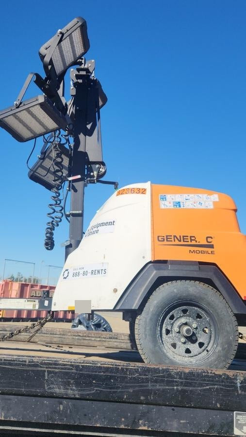 2023 Generac MLT2 Diesel, Flex Switch 120V Input, Powerzone Controller, (4) 320W LED Lights, 4kW Generator, 39.9 Gal Fuel Tank, 2" Ball, T3