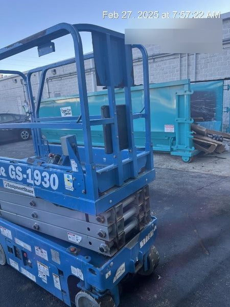 2018 Genie GS-1930 Genie GS-1930 w/Fixed Rail, Chain Entry