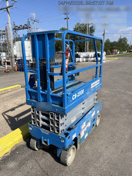 2019 Genie GS-1930 Fixed rails with chain Entry