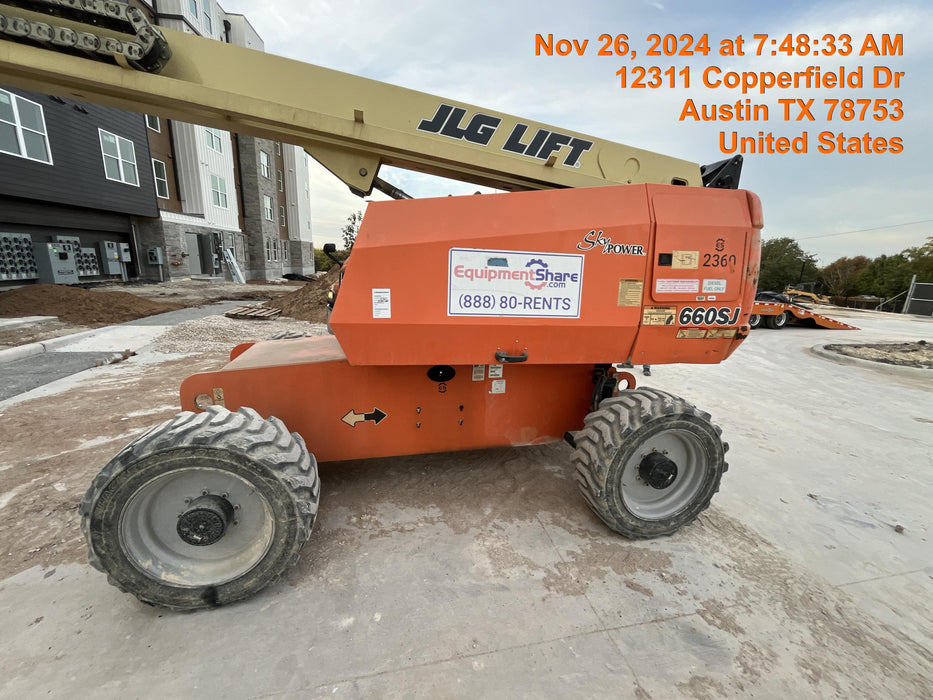 2016 JLG 660SJ