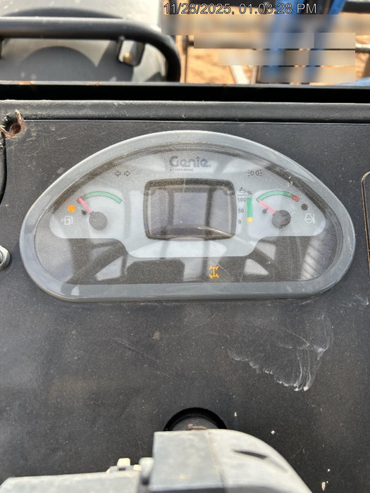 2018 Genie GTH-636 Genie GTH-636 w/Open ROPS, Solid Tires, Work Light/Beacon, 48" Carriage and Forks