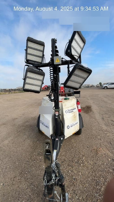 2024 Generac MLT2 Diesel, Flex Switch 120V Input, Powerzone Controller, 
(4) 320W LED Lights, 4kW Generator, 39.9 Gal Fuel Tank, 2" Ball, T3