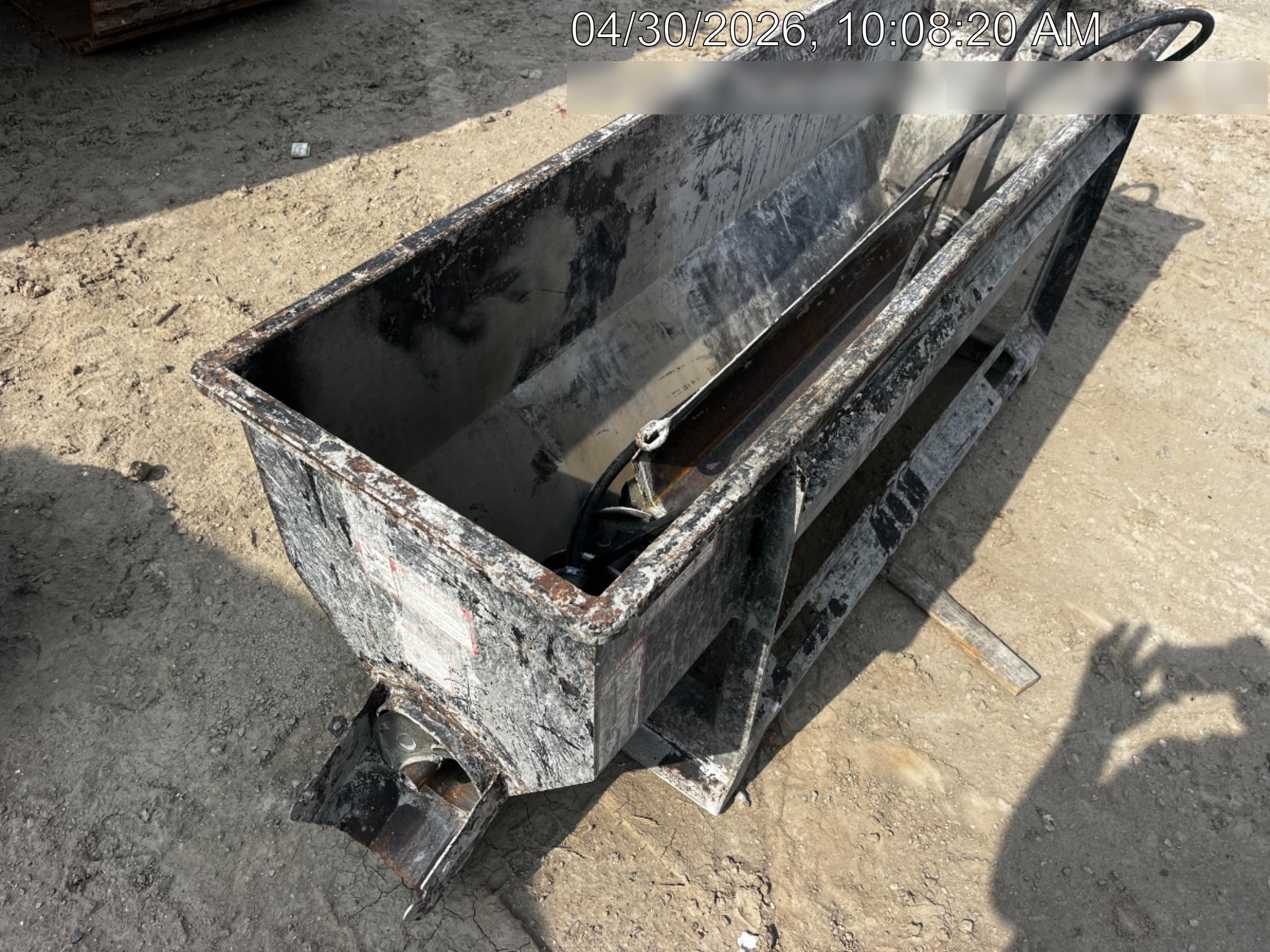 2021 SPARTAN EQUIPMENT Side Discharge Bucket