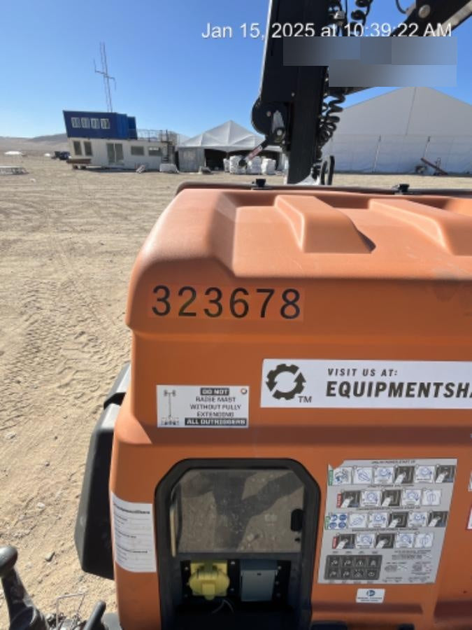 2023 Generac MLT2 Diesel, Flex Switch 120V Input, Powerzone Controller, (4) 320W LED Lights, 4kW Generator, 39.9 Gal Fuel Tank, 2" Ball, T3