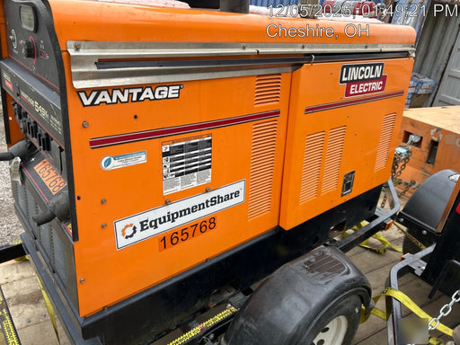 2021 Lincoln Electric Vantage 549X Ready Pak 3, ORANGE (includes trailer, cable rack, fender light kit)