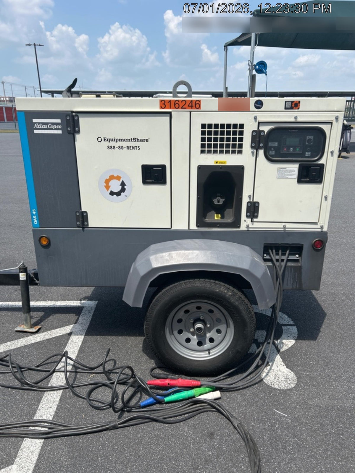 2023 ATLAS COPCO QAS45 CWK