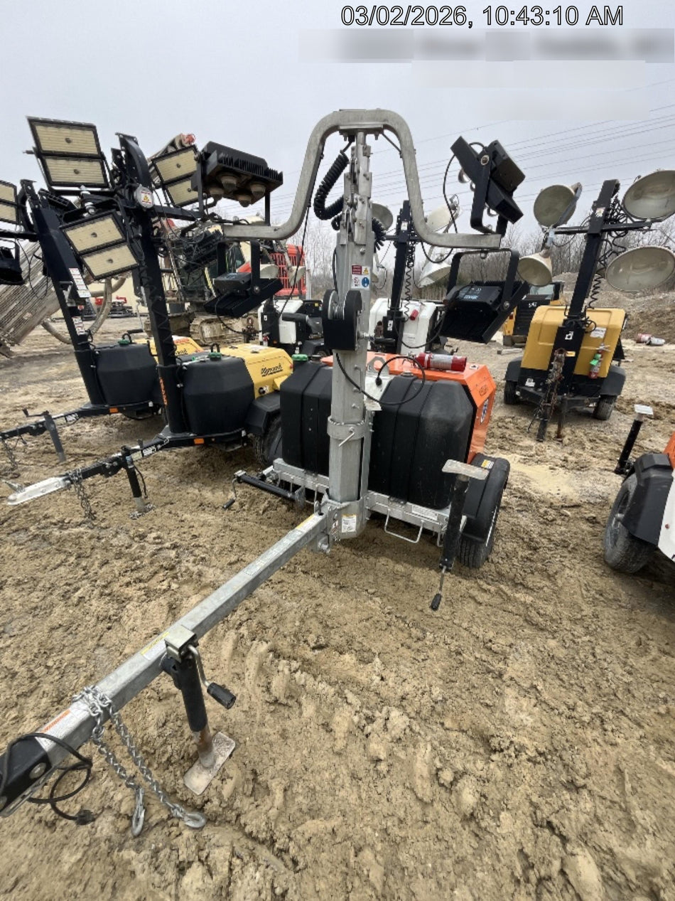 2024 Wanco WLTT-4MM4K Diesel, Deep Sea Controller, Shore Power Plug, Auto Start, (4) 350W LED Floodlights, 4kW Generator, 60 Gal Fuel Tank, 2" Ball, T3