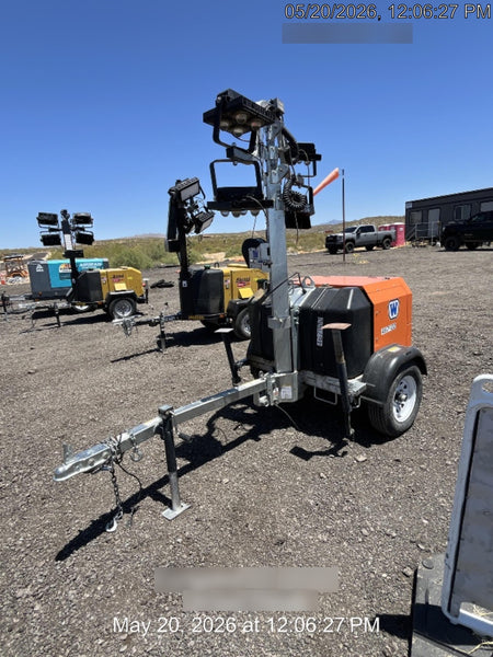 2024 Wanco WLTT-4MM4K Diesel, Deep Sea Controller, Shore Power Plug, Auto Start, (4) 350W LED Floodlights, 4kW Generator, 60 Gal Fuel Tank, 2" Ball, T3