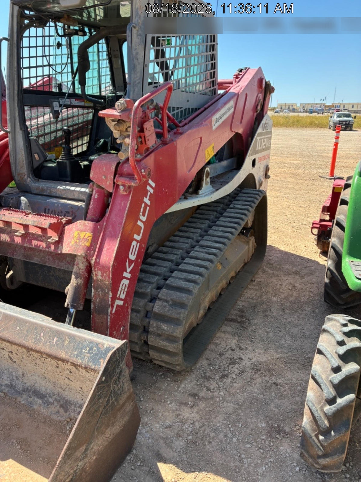 2020 Takeuchi TL12V-2 Cab, Rubber Track