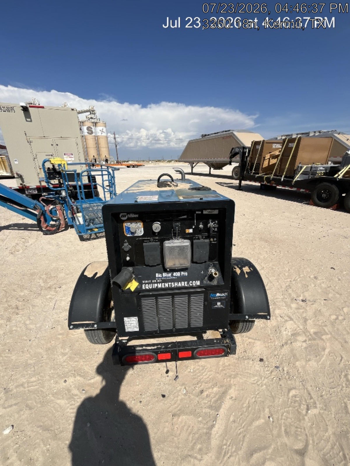 2025 MILLER ELECTRIC BIG BLUE 400