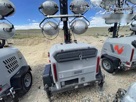 2018 Wacker Neuson LTV6L-MH Wacker Neuson LTV6L Mobile Light Tower w/Fuel Level Sensor Installed