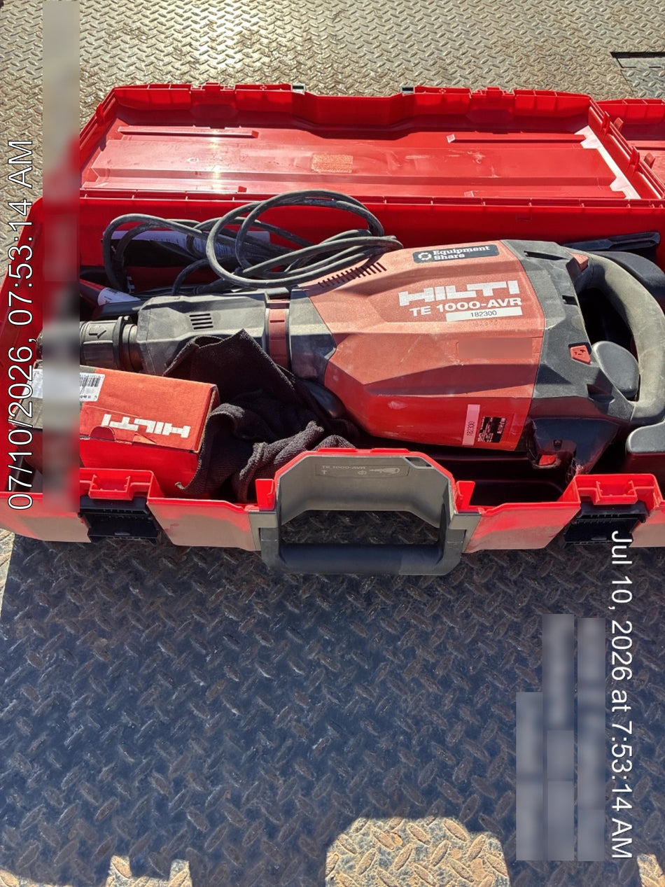 2021 HILTI TE 1000-AVR