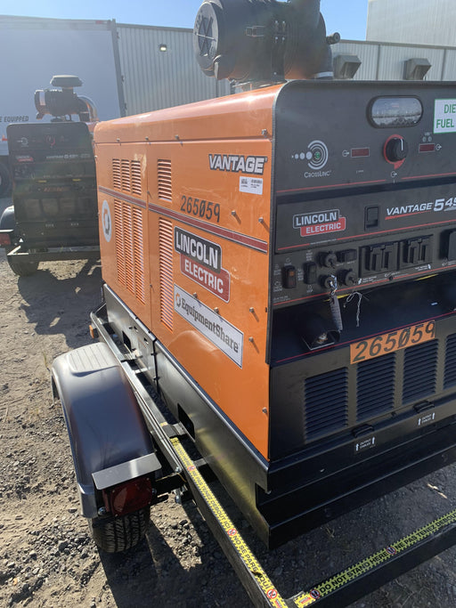 2022 Lincoln Electric Vantage 549X Crosslink Technology, Trailer Mounted, ES Decals, T3