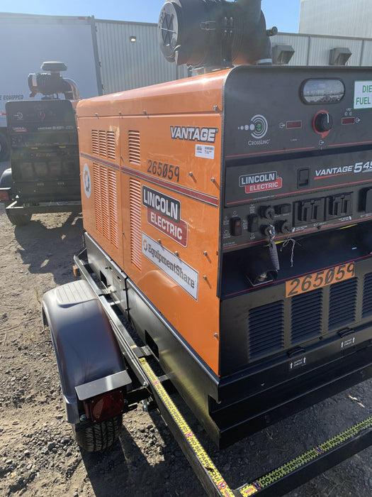 2022 Lincoln Electric Vantage 549X Crosslink Technology, Trailer Mounted, ES Decals, T3