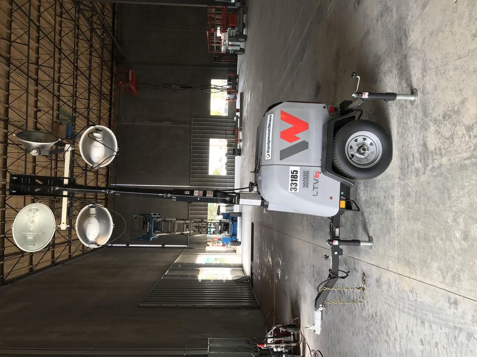 2019 Wacker Neuson LTV6L-MH Wacker Neuson LTV6L Mobile Light Tower w/Fuel Level Sensor Installed