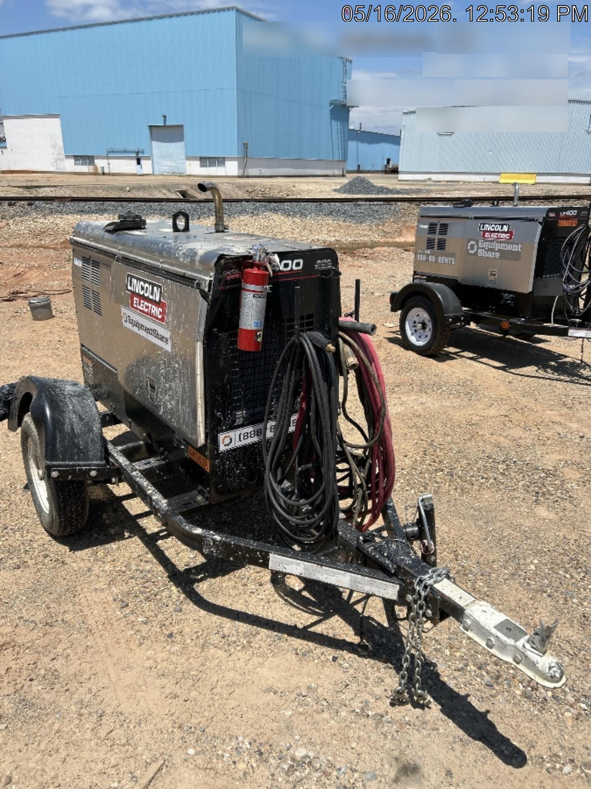 2024 Lincoln Electric LE400 Kubota V1505, Trlr, Cable Rack, Light Kit, ES Decals, T3