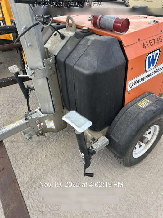 2024 Wanco WLTT-4MM4K Diesel, Deep Sea Controller, Shore Power Plug, Auto Start, (4) 350W LED Floodlights, 4kW Generator, 60 Gal Fuel Tank, 2" Ball, T3