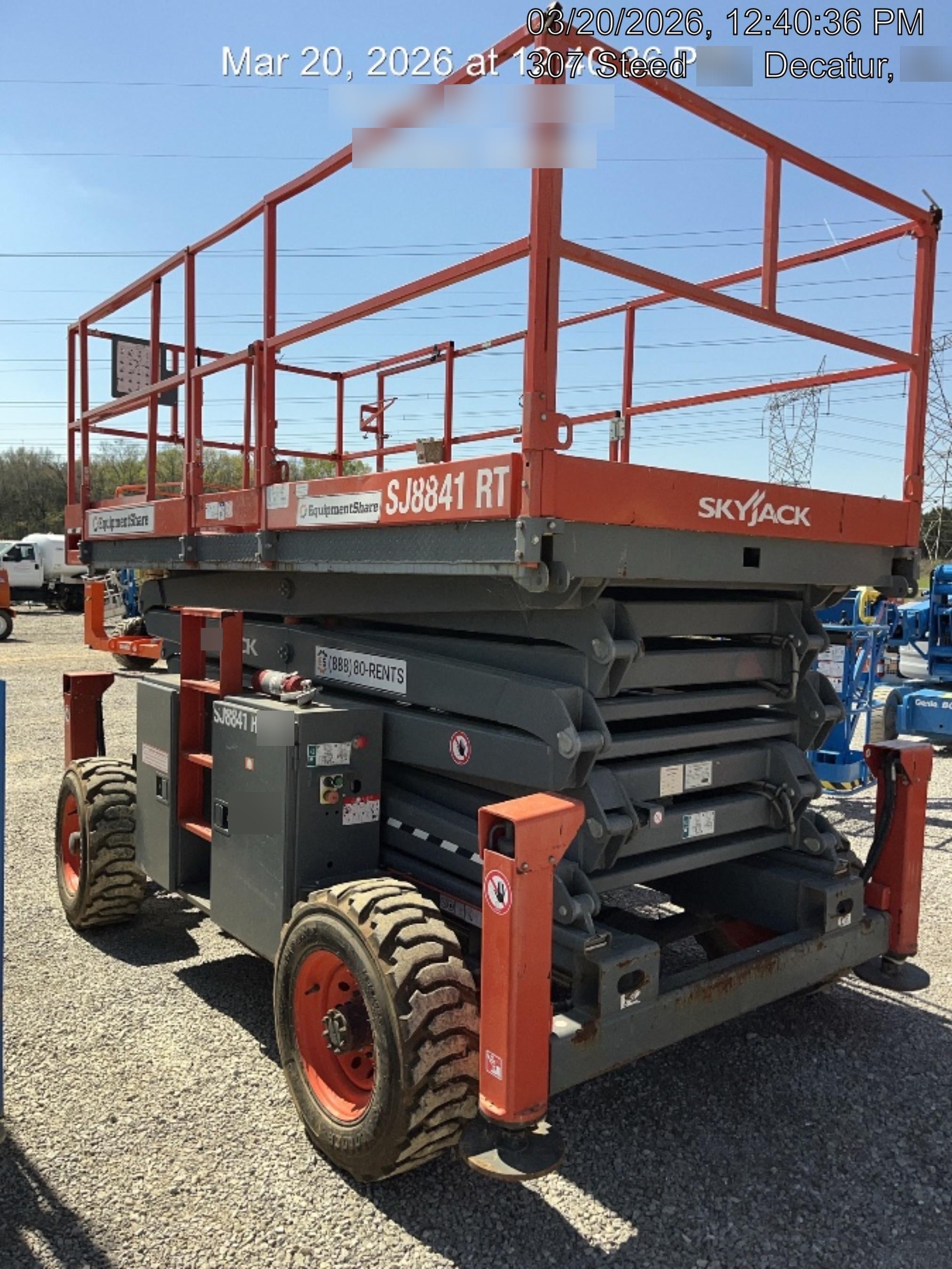 2019 SKYJACK SJ8841 RT