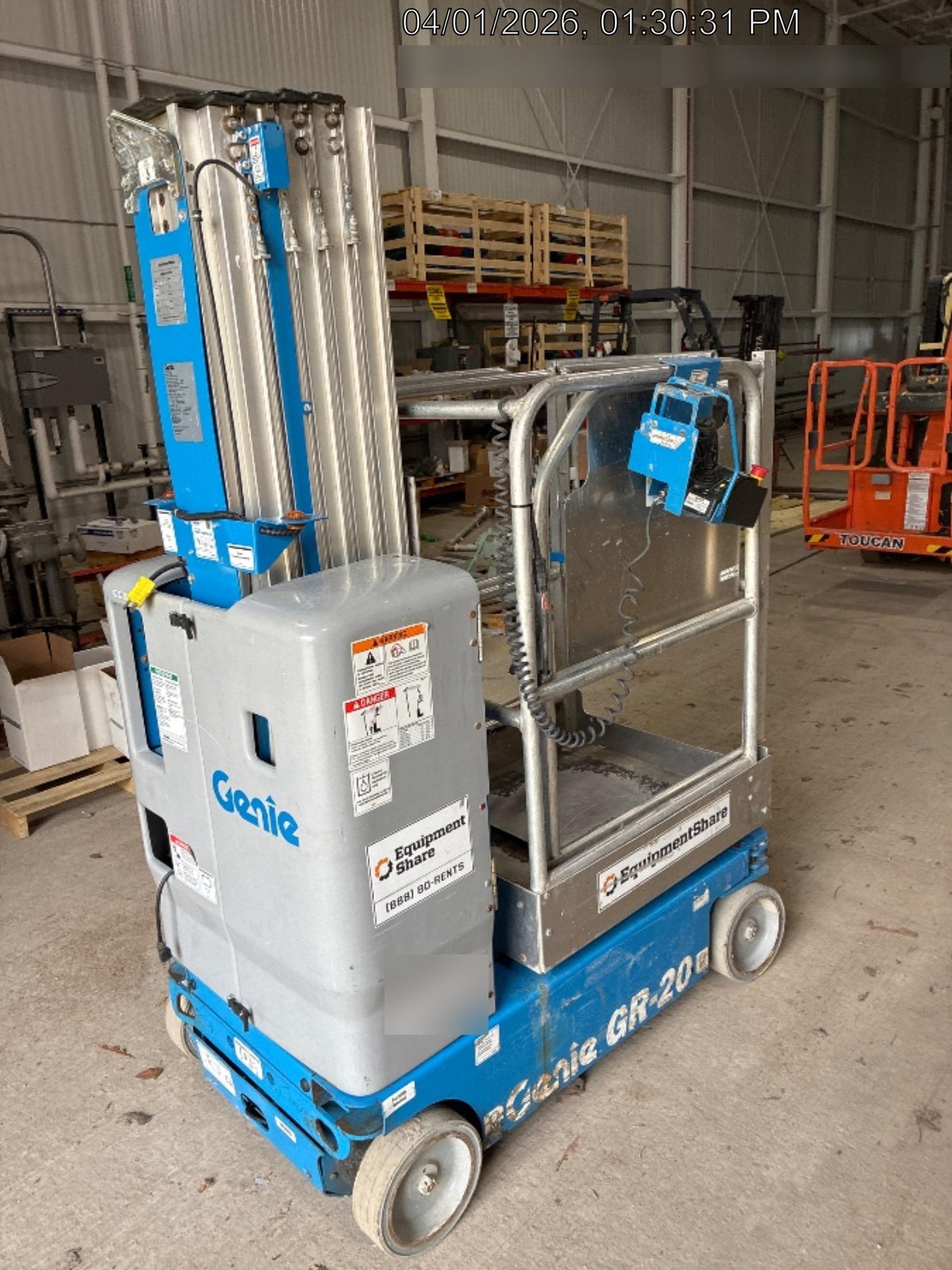 2020 GENIE GR-20