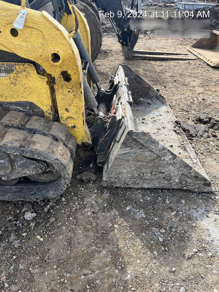 2018 Wacker Neuson ST35 ST35 10K Tracked Skid Loader, Canopy , ISO, Bucket Leveling, 82" Bucket w/ smooth bolt on edge