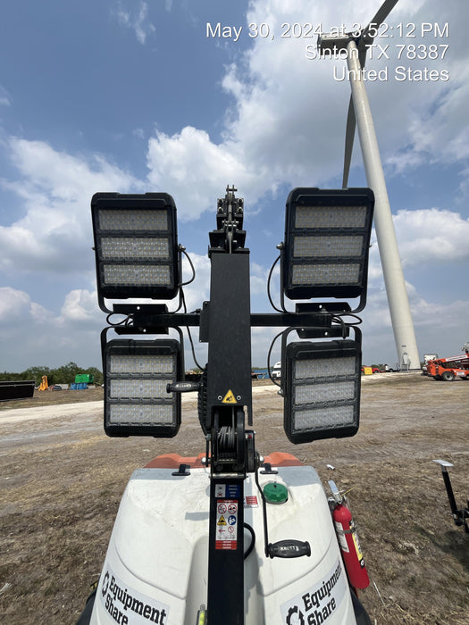 2024 Generac MLT2 Diesel, Flex Switch 120V Input, Powerzone Controller, 
(4) 320W LED Lights, 4kW Generator, 39.9 Gal Fuel Tank, 2" Ball, T3