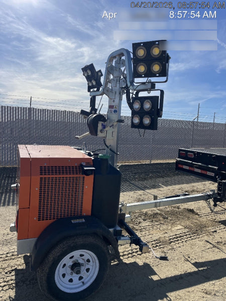 2024 Wanco WLTT-4MM4K Diesel, Deep Sea Controller, Shore Power Plug, Auto Start, (4) 350W LED Floodlights, 4kW Generator, 60 Gal Fuel Tank, 2" Ball, T3