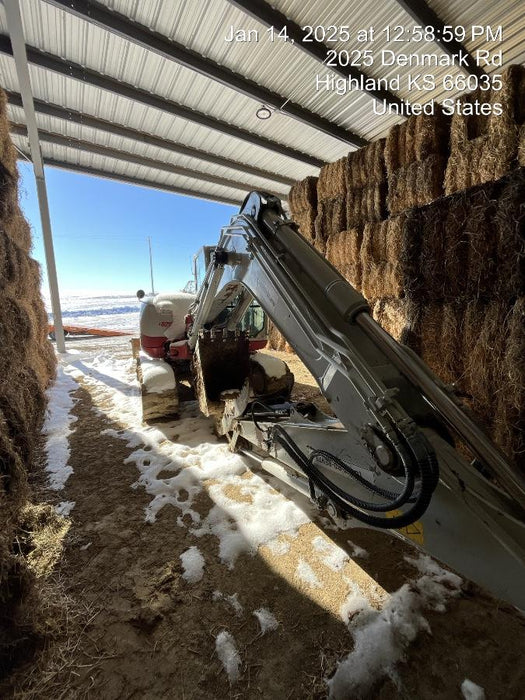 2019 Takeuchi TB290 Takeuchi TB290 Cab/Heat/AC w/Rubber Tracks, Auxiliary Hydraulics, Dozer Blade, Manual QC, 18/24/36" Buckets, Hydraulic Thumb Installed