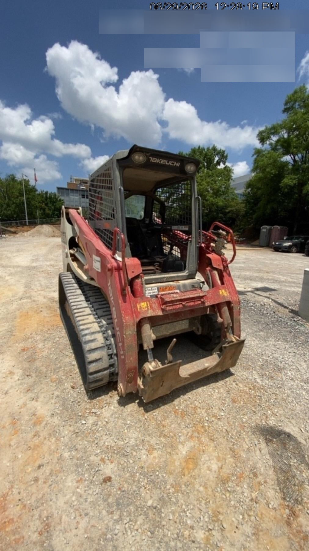 2020 Takeuchi TL12R2-R Canopy, 111hp, Manual QC