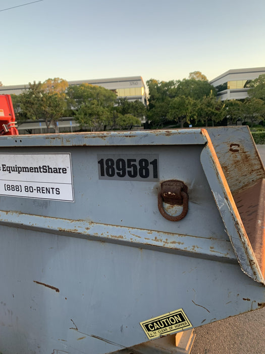 2021 GLOBAL 4cy Self-Dump Hopper w/Poly Caster Kit Global