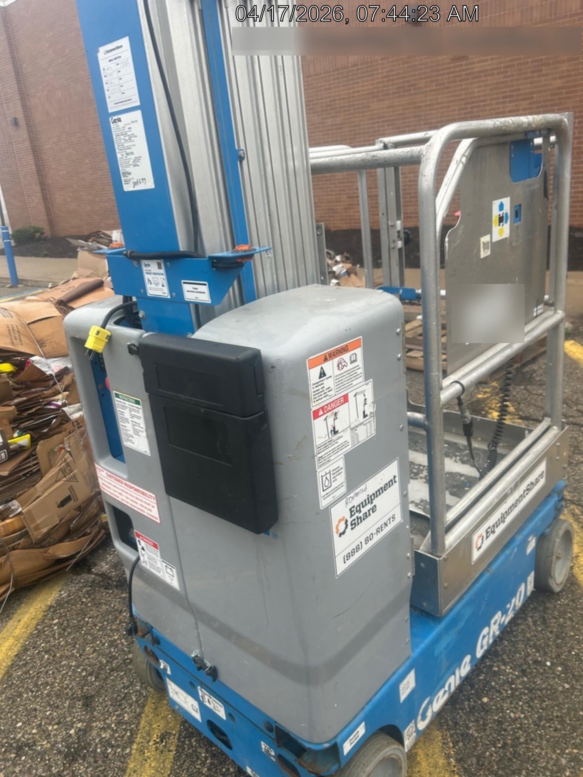 2019 GENIE GR-20
