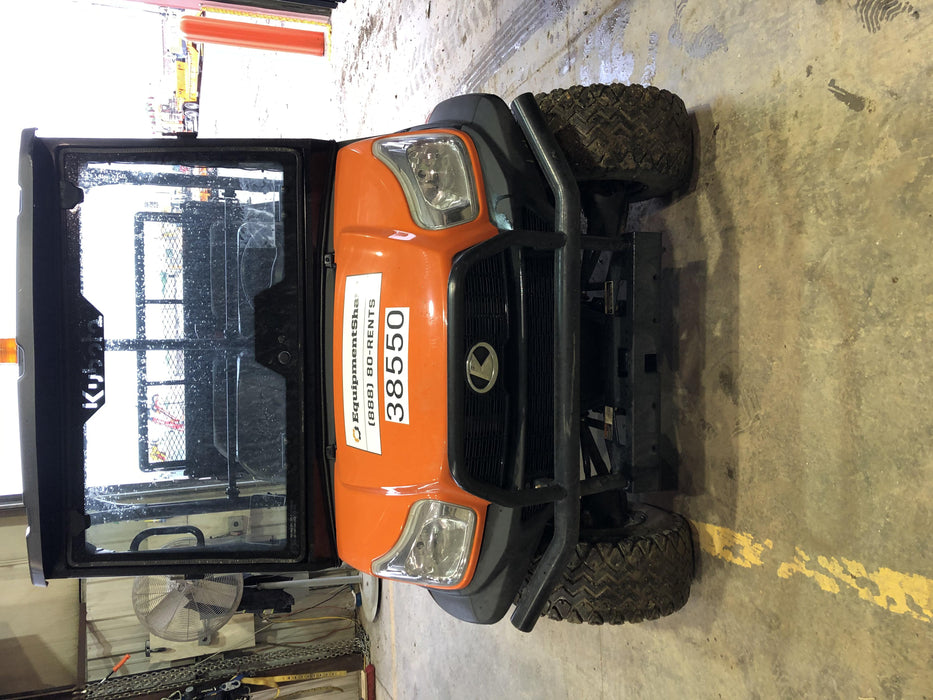2019 Kubota RTV-X1140W-H 4wd Utility Cart, LED Strobe, Windshield Tempered Glass, Plastic Canopy, Wire Harness Kit, Backup Alarm